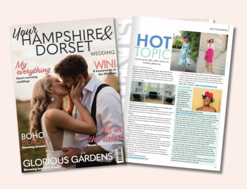 The Beauty Spot Bridal beauty treatments featured in ‘Your Hampshire & Dorset Wedding’ magazine
